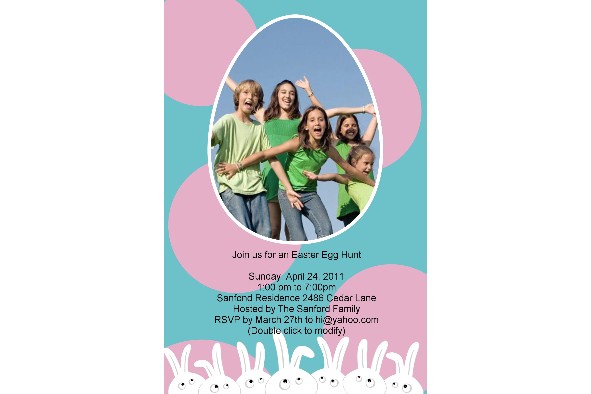 All Templates photo templates Easter Day Invitation-4